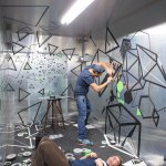 Installing inside PLATOON KUNSTHALLE Berlin, 2014. Photo: Sven Hagolani