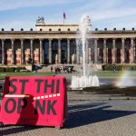 G’s Stop / Think public intervention in and Berlin, 2014. © Marc Brinkmeier