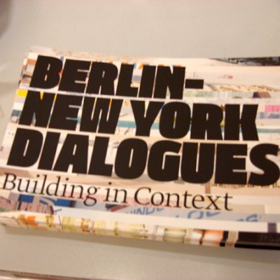 Berlin/New York Dialogues - Berlin session