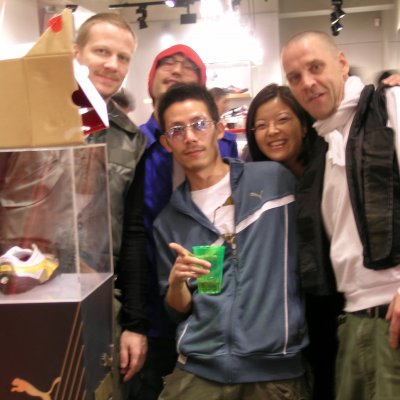 PUMA Concept store exhibition.