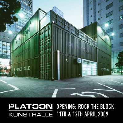 PLATOON KUNSTHALLE OPENING: ROCK THE BLOCK